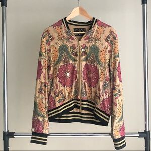 Rapsodia Bomber Jacket (Colorful with Gems)